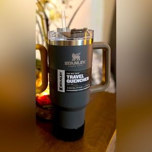 Stanley Coal 40 oz Travel Quencher.